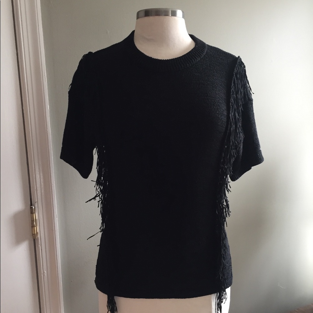 Michael Kors fringe sweater